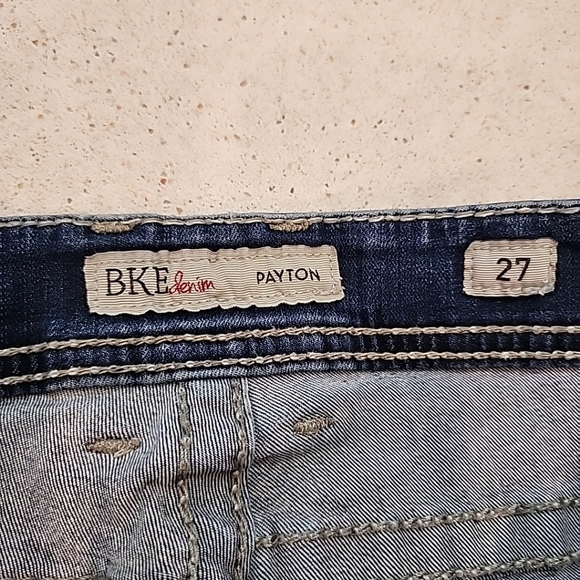 BKE Medium Wash PAYTON Universal Fit Mid-Rise Stretch Skinny Jeans Women's 27 - Picture 7 of 13
